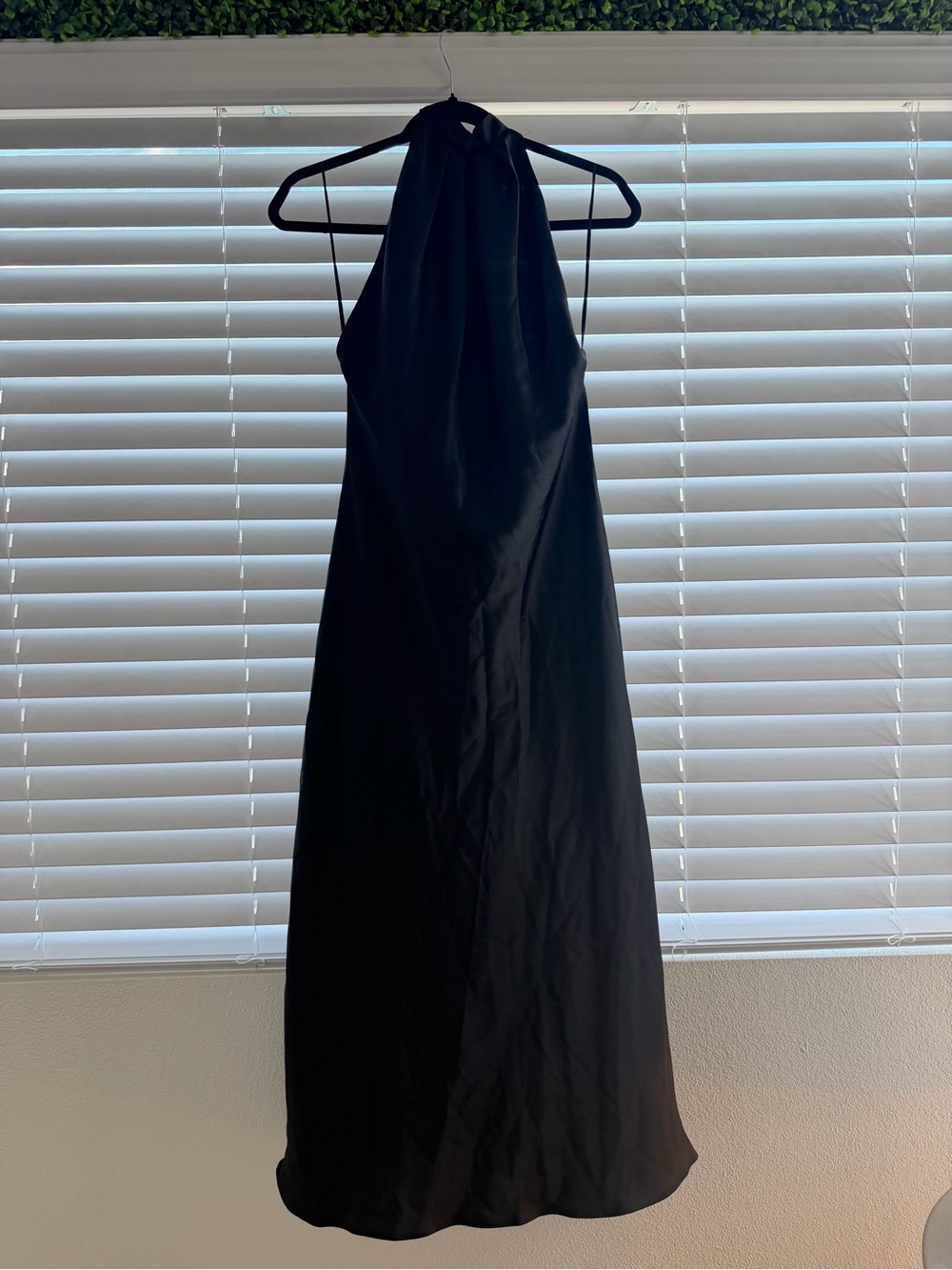 Zara black Halter Maxi Dress - Zara